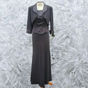 Moncheri Designer Dress and Vest